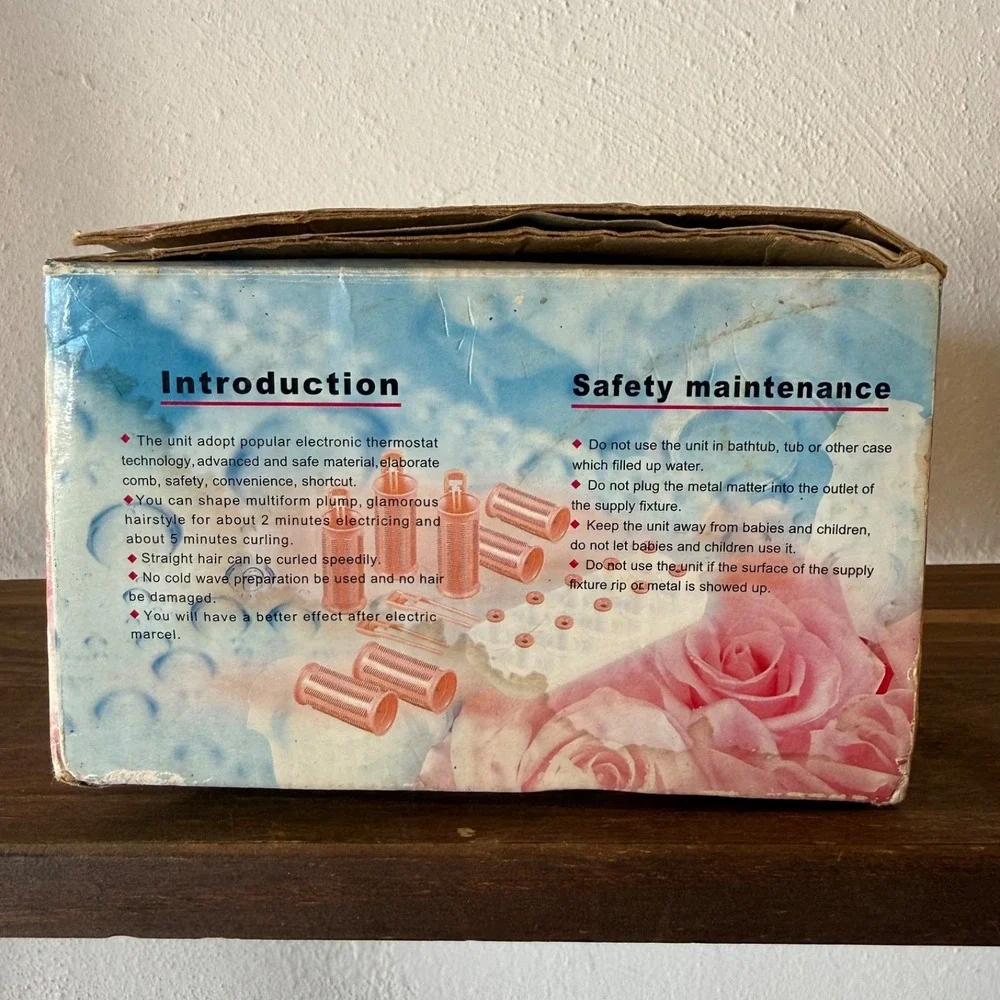 Vintage 2006 United Professional Hot Rollers Set Tested Working W/ Box + Bonus